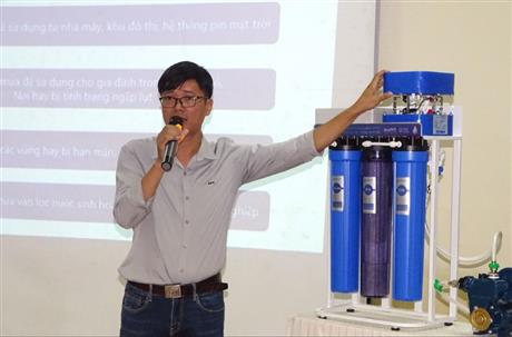 Công nghệ CDI lọc axit trong nước mưa